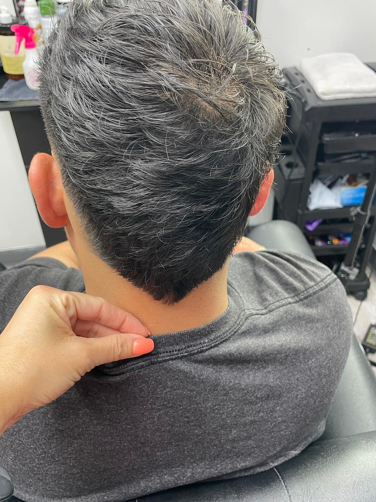 Hair Fashion by Dailen - Clean back taper